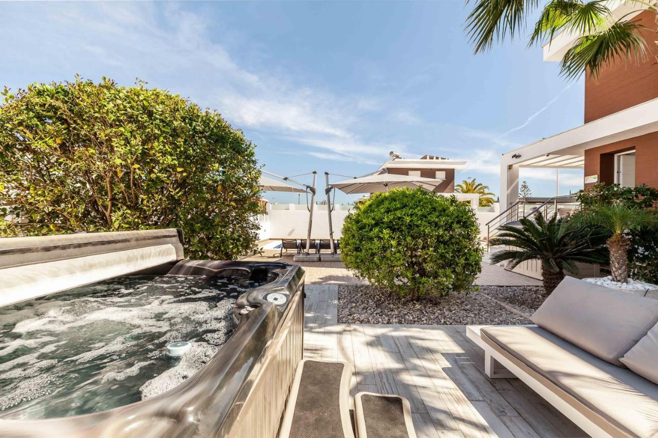 Casa Bos Orange Wellness Luxury Entire Villa Jacuzzi & Pool Gran Alacant Near Beach Puerto Marino Buitenkant foto