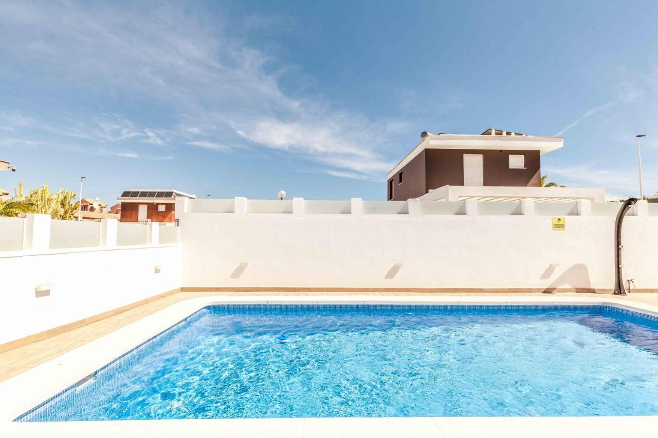 Casa Bos Orange Wellness Luxury Entire Villa Jacuzzi & Pool Gran Alacant Near Beach Puerto Marino Buitenkant foto