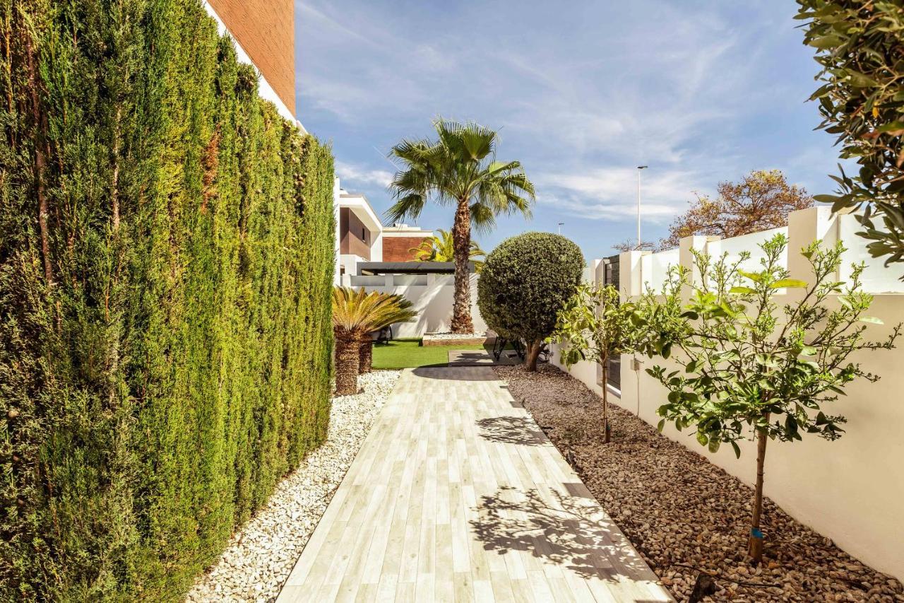 Casa Bos Orange Wellness Luxury Entire Villa Jacuzzi & Pool Gran Alacant Near Beach Puerto Marino Buitenkant foto