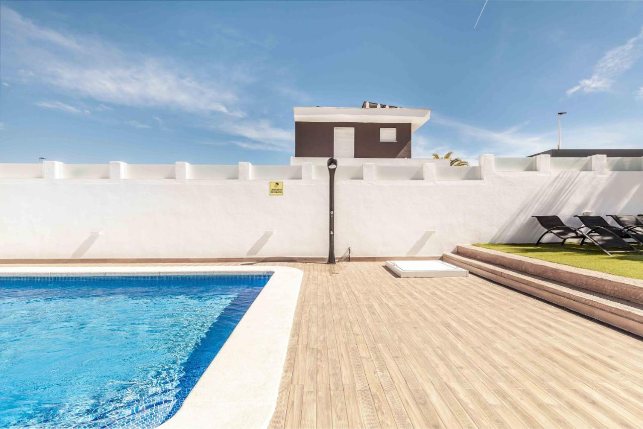 Casa Bos Orange Wellness Luxury Entire Villa Jacuzzi & Pool Gran Alacant Near Beach Puerto Marino Buitenkant foto