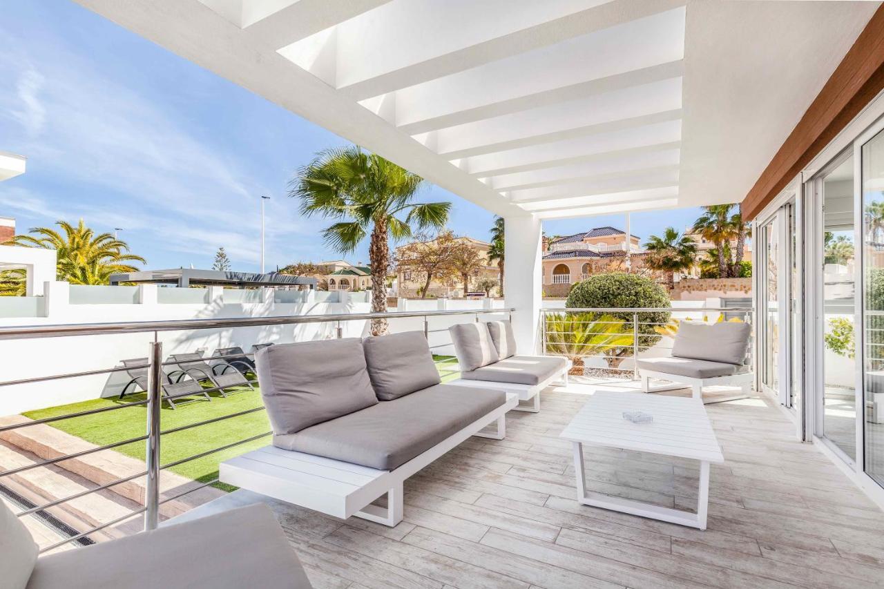 Casa Bos Orange Wellness Luxury Entire Villa Jacuzzi & Pool Gran Alacant Near Beach Puerto Marino Buitenkant foto