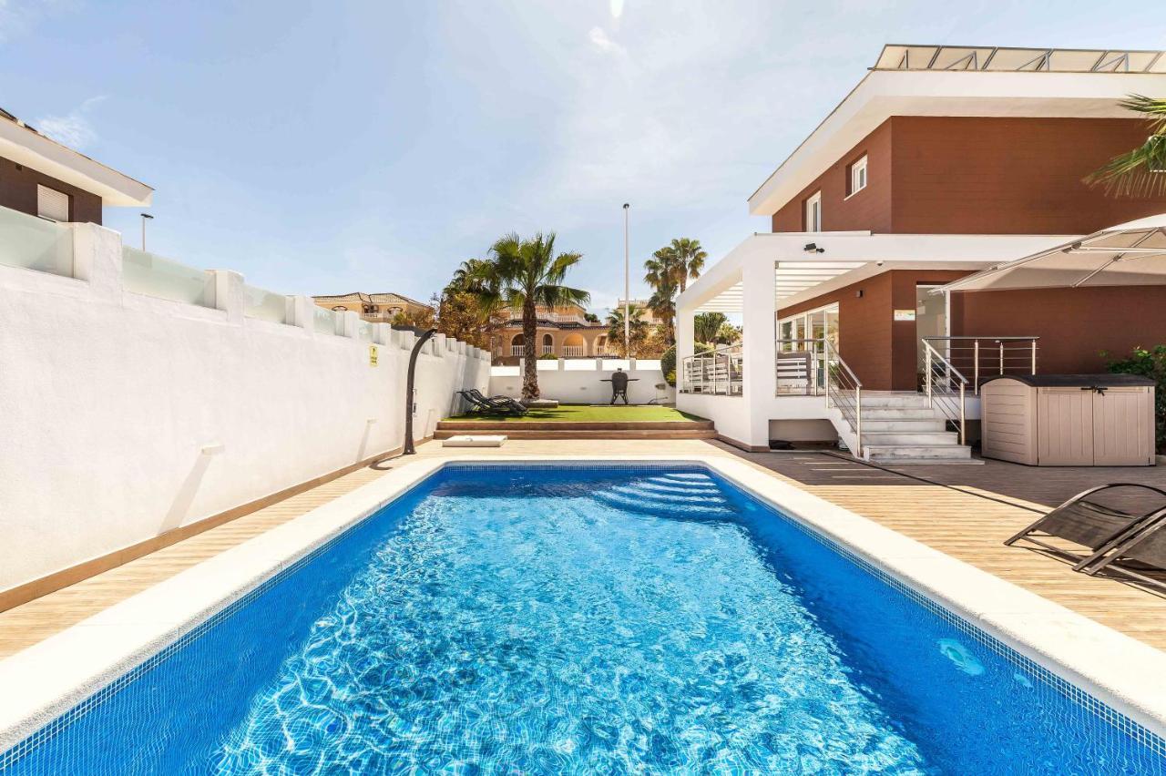 Casa Bos Orange Wellness Luxury Entire Villa Jacuzzi & Pool Gran Alacant Near Beach Puerto Marino Buitenkant foto