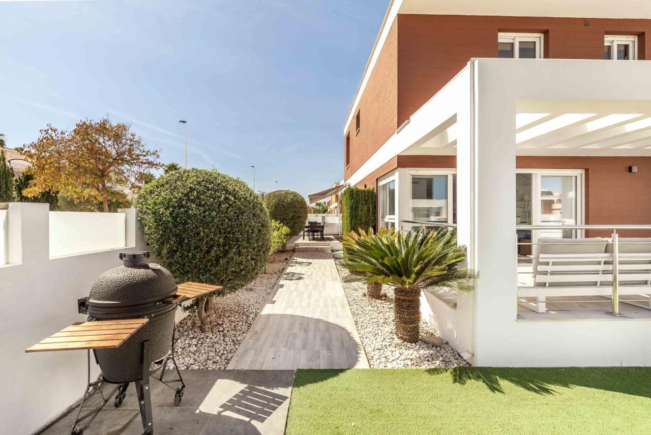 Casa Bos Orange Wellness Luxury Entire Villa Jacuzzi & Pool Gran Alacant Near Beach Puerto Marino Buitenkant foto