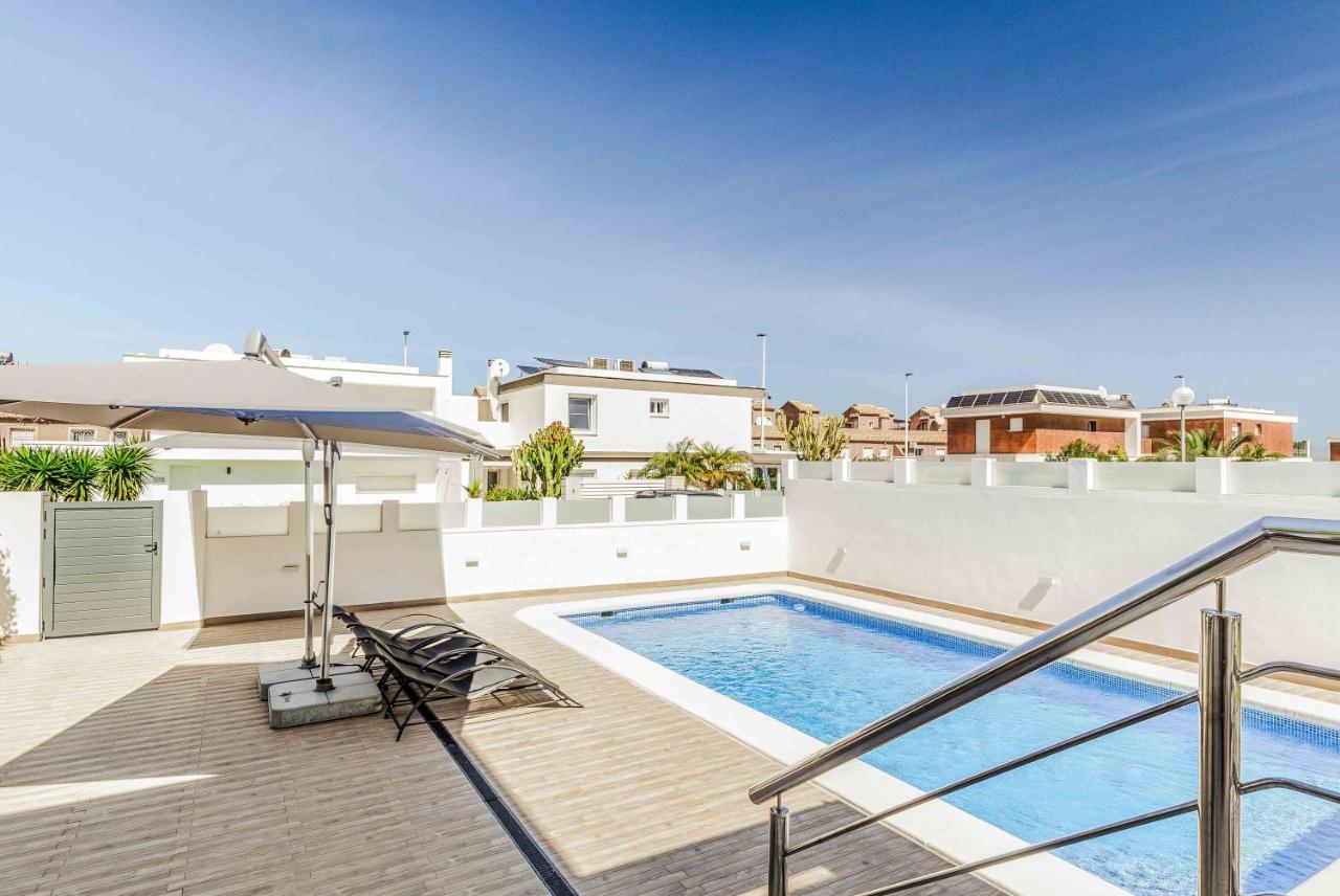 Casa Bos Orange Wellness Luxury Entire Villa Jacuzzi & Pool Gran Alacant Near Beach Puerto Marino Buitenkant foto